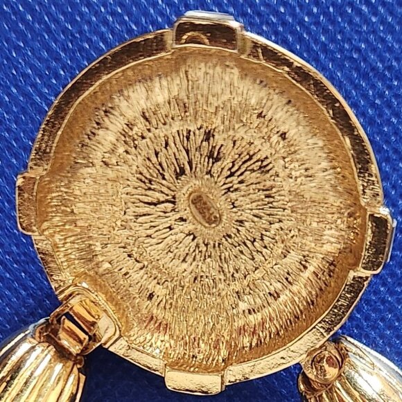 1980–S OSCAR (OSCAR DE LA RENTA) VINTAGE STATEMENT NECKLACE DECORATED FAUX PEARL - Picture 5 of 5